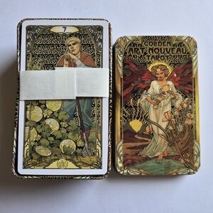 ⚜️ Art Nouveau Tarot Deck & Tin
